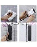 Самозалепваща метална поставка кухненска ролка